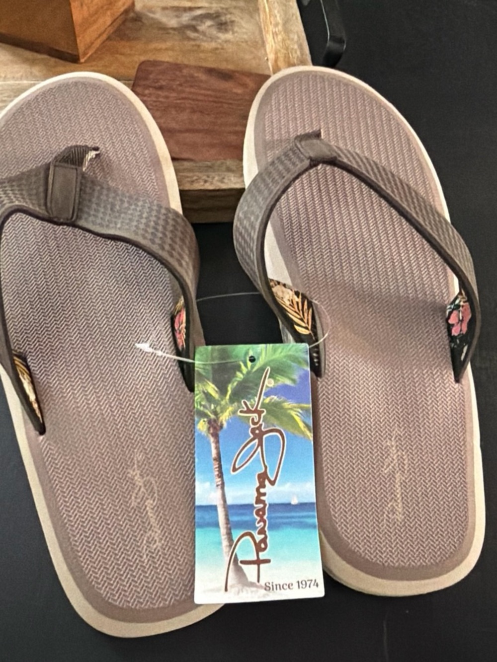 Panama Jack Women’s Brown Flip Flop Sandals